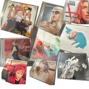 Female Artist Collection of Music CDs